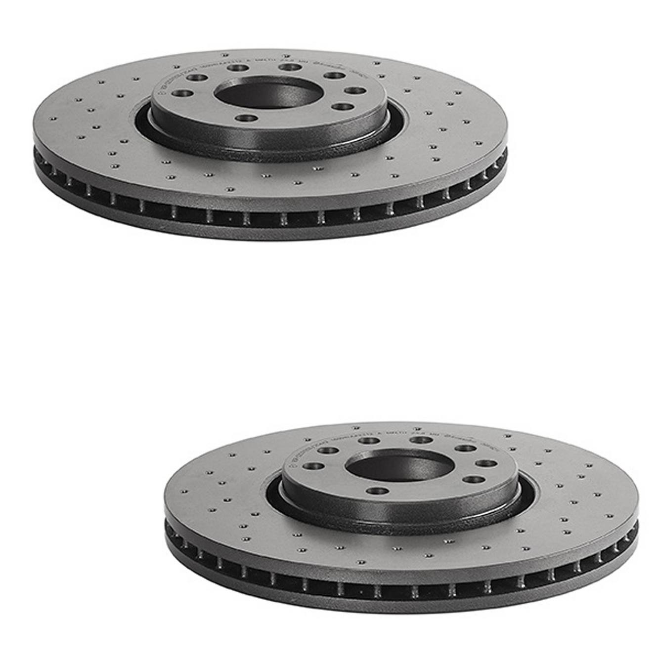 SAAB Brakes Kit - Pads & Rotors Front and Rear (302mm/278mm) (Xtra) (Ceramic) 93188377 - Brembo 3119972KIT